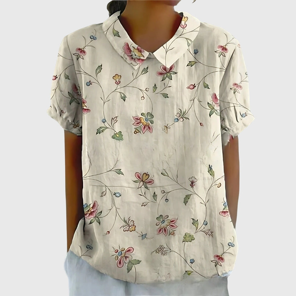 Annie | Floral Blouse