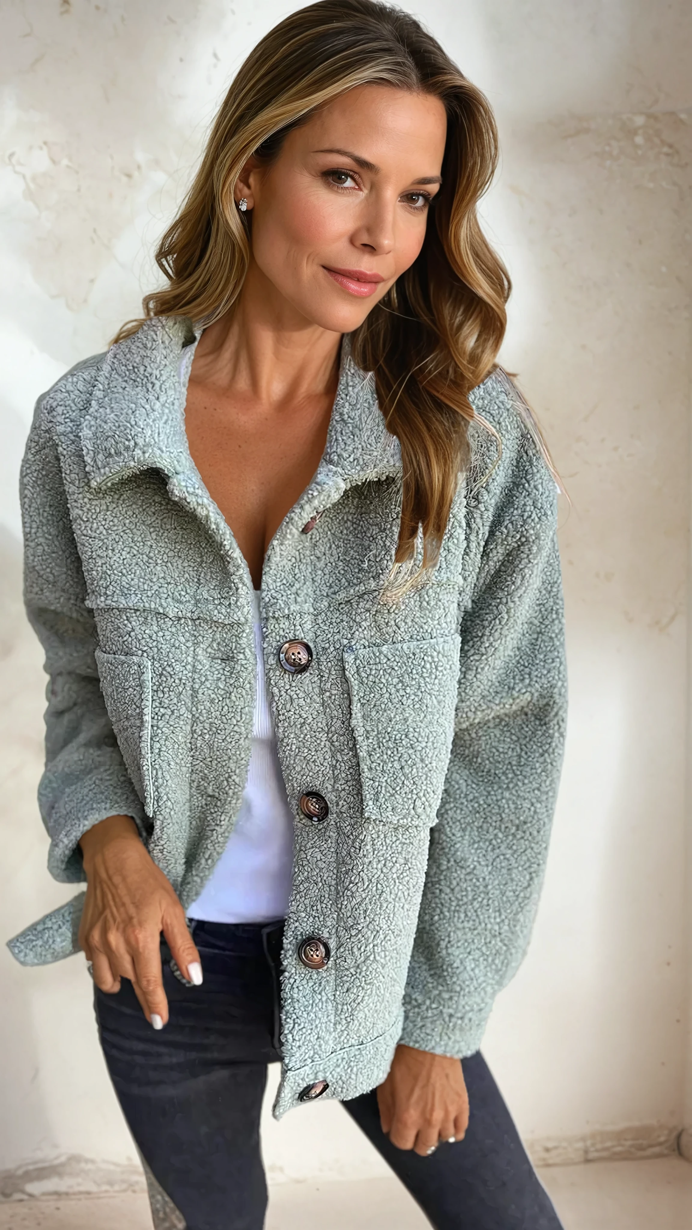 Woman - Short Wool Coat