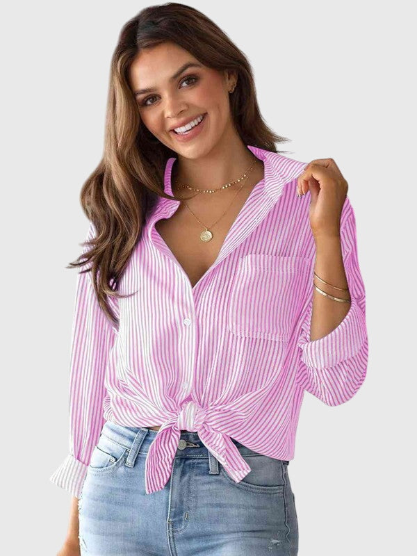 Sabine | Collared Neck Shirt