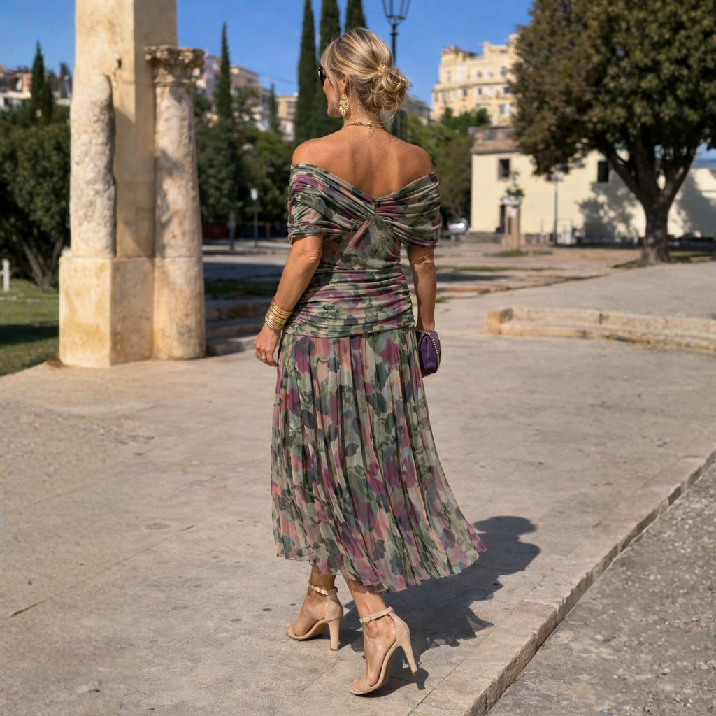 ROSA – Chiffon Maxi Dress