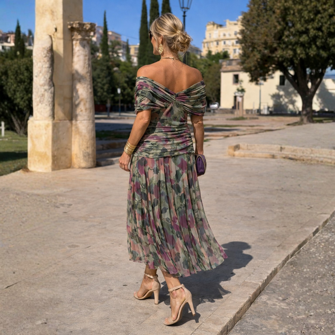 ROSA – Chiffon Maxi Dress