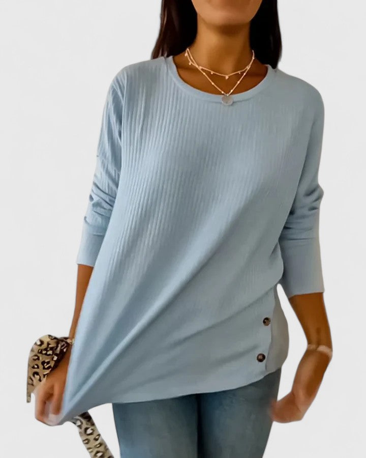 Annie | Elegant Crew Top