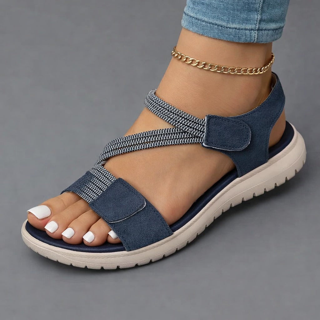 TRANI – Women’s Comfort Sandals with Elastic Straps