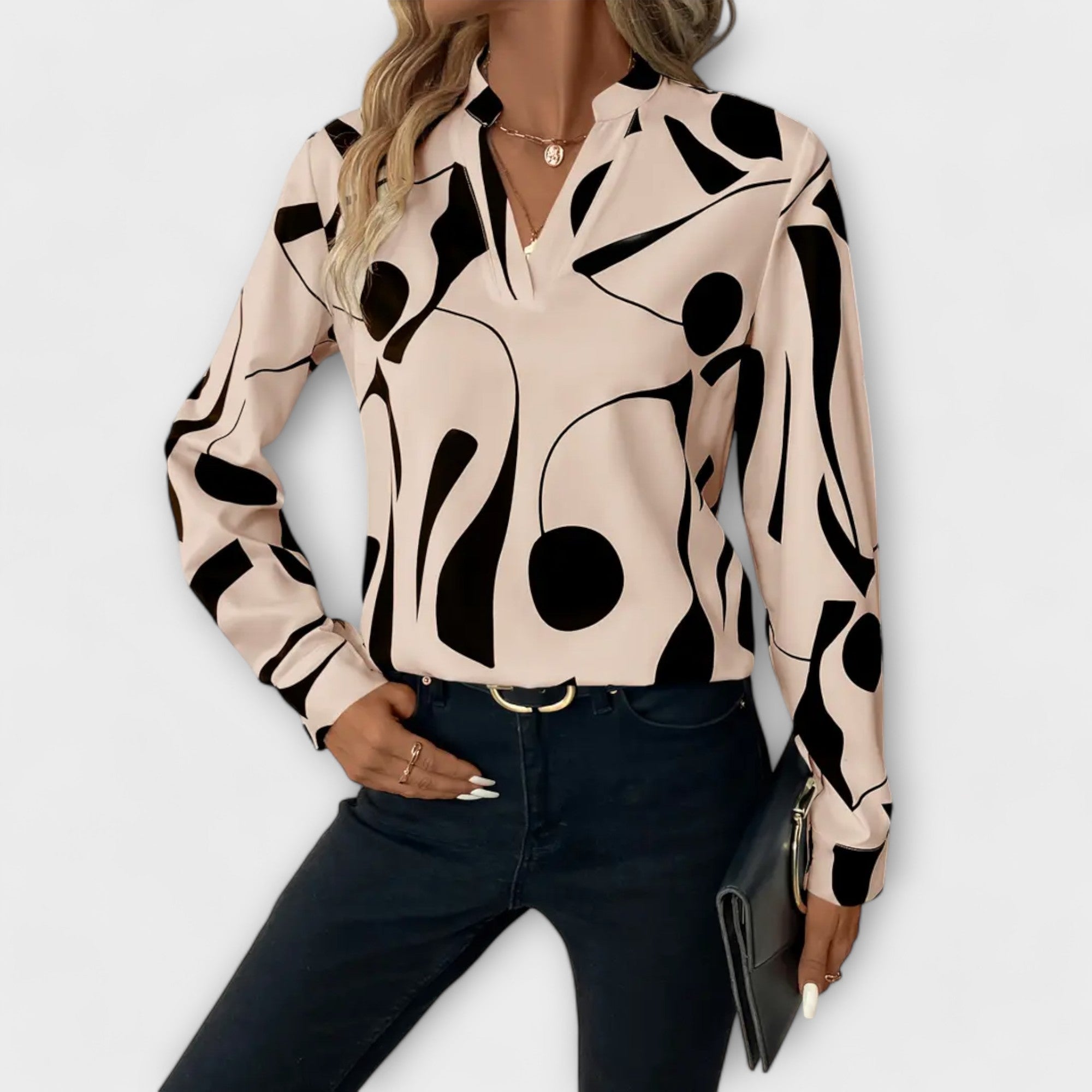 Annie | Elegant Blouse With Design