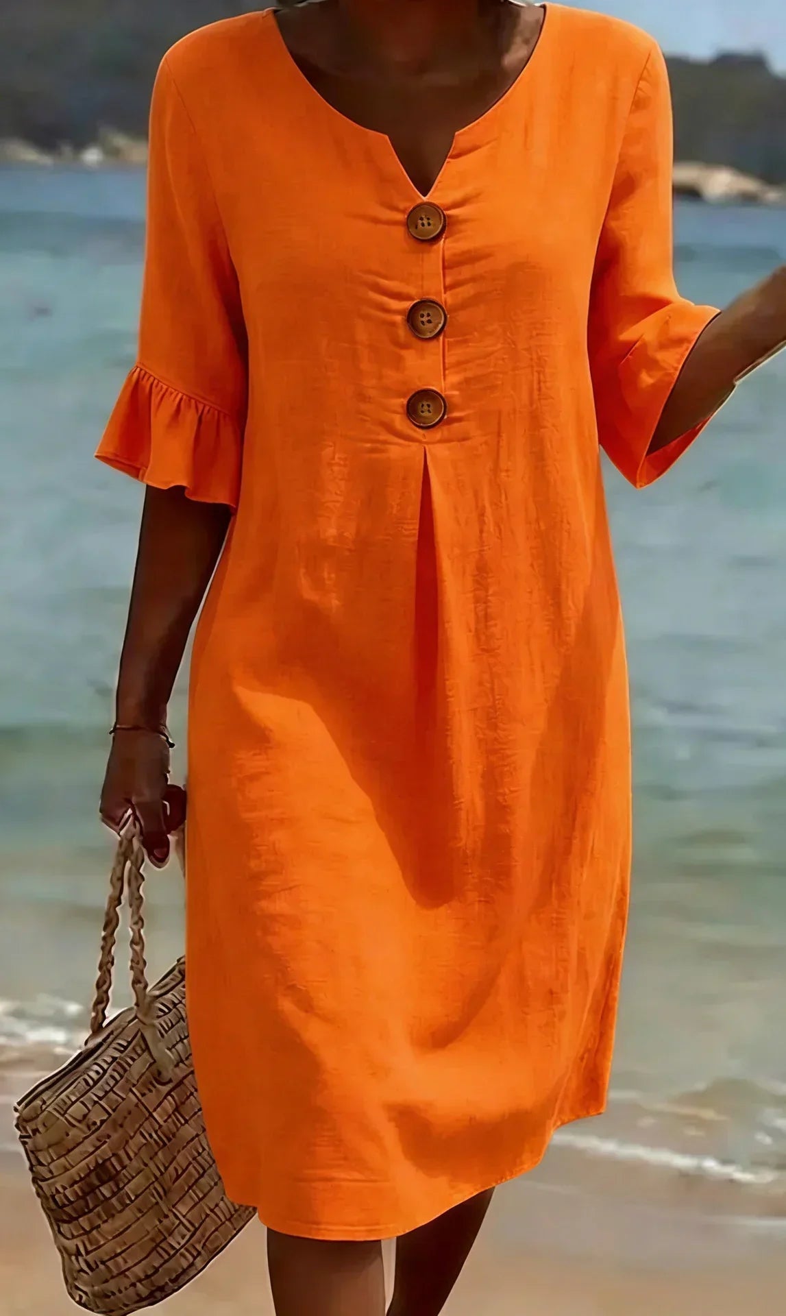Radmila Textured Long Sleeve Dress