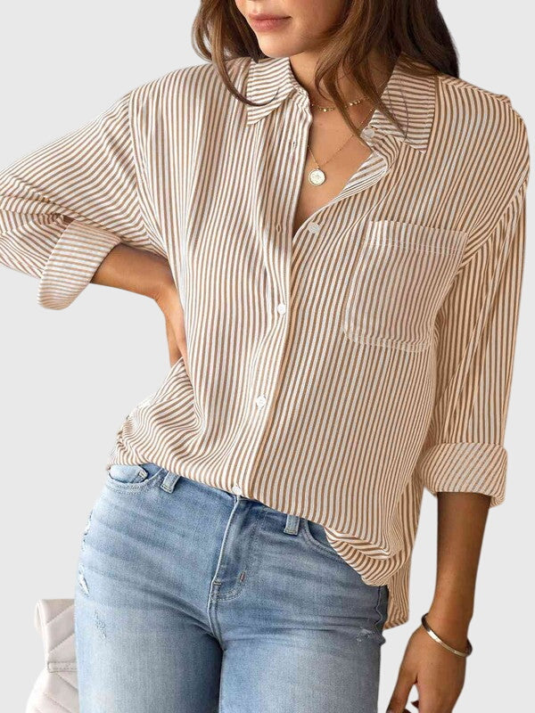 Sabine | Collared Neck Shirt