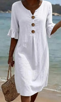 Radmila Textured Long Sleeve Dress