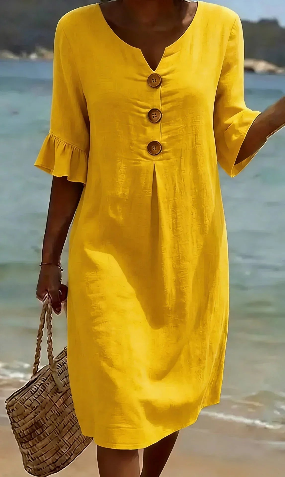 Radmila Textured Long Sleeve Dress