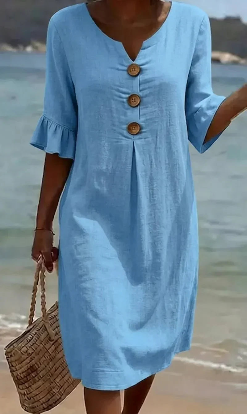 Radmila Textured Long Sleeve Dress