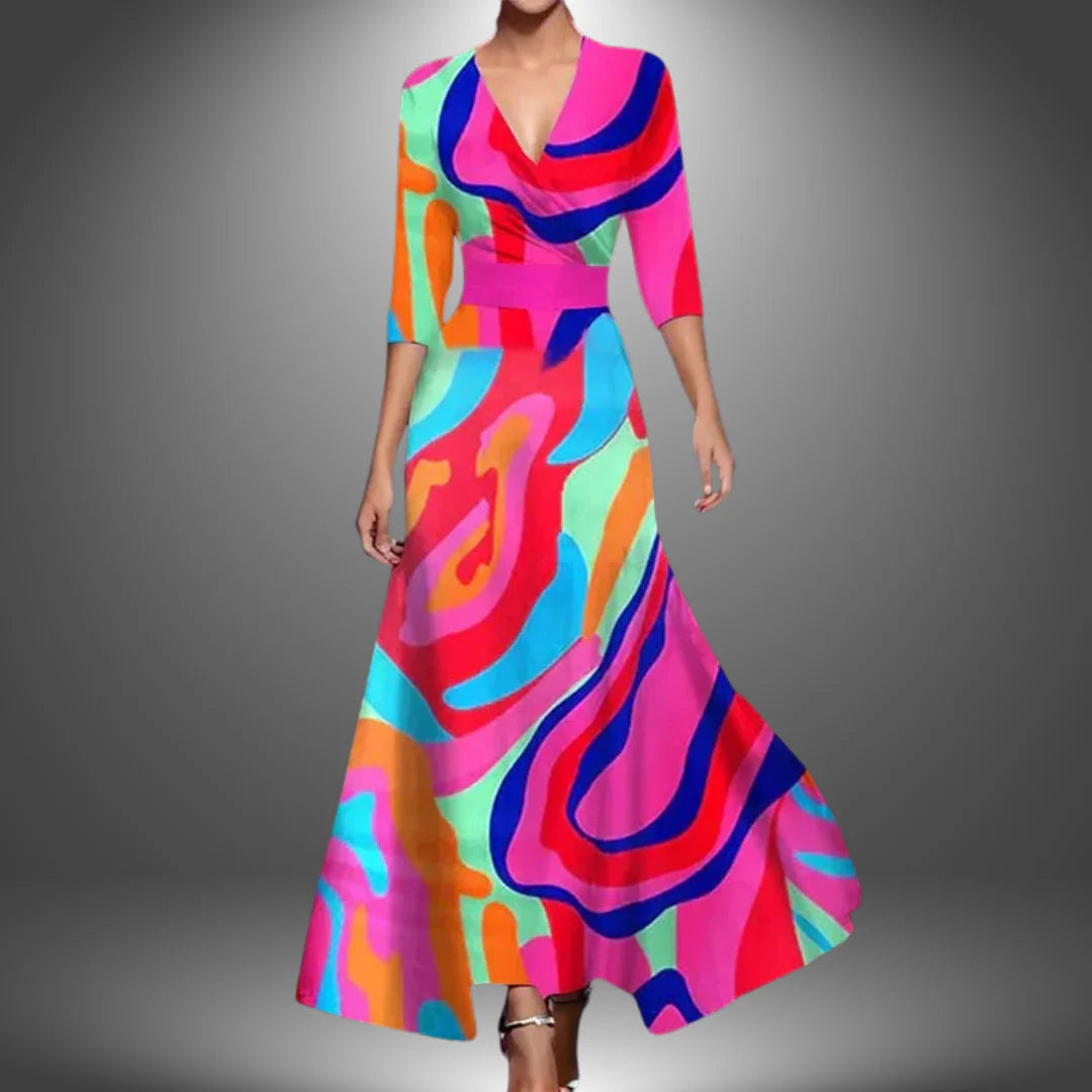 JOCELYN™ - Sophisticated Floral Dress