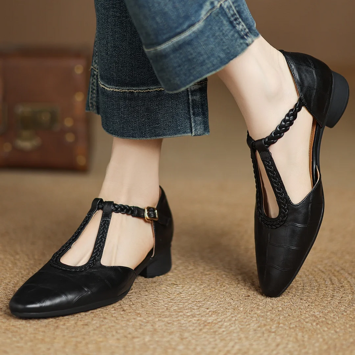 Annie | Kepa Leather Mary Janes