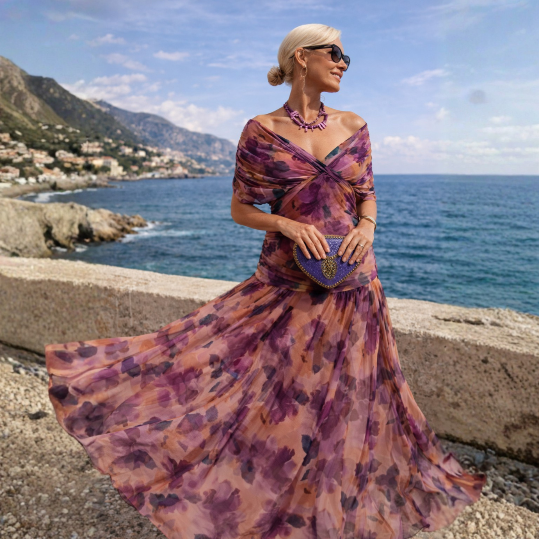 ROSA – Chiffon Maxi Dress
