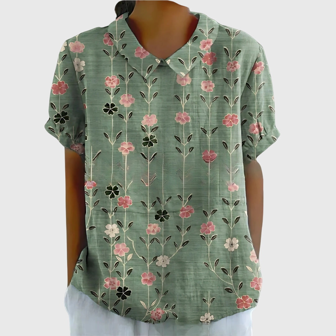 Annie | Floral Blouse