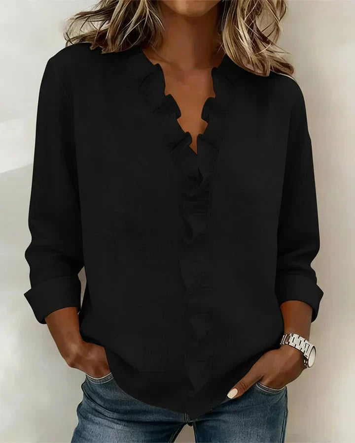 Indie | Blouse with Ruffles