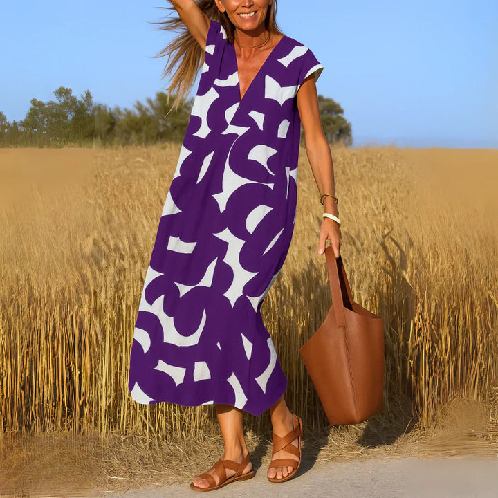 Tatiana Cutwork Detail Maxi Dress