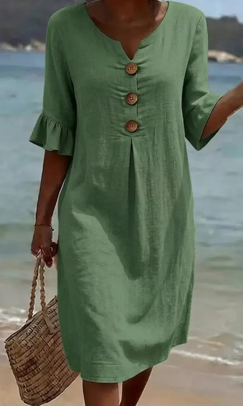 Radmila Textured Long Sleeve Dress