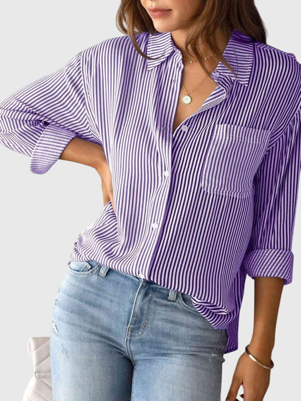 Sabine | Collared Neck Shirt