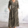 RAINE™ – Artistic Flow Maxi Dress