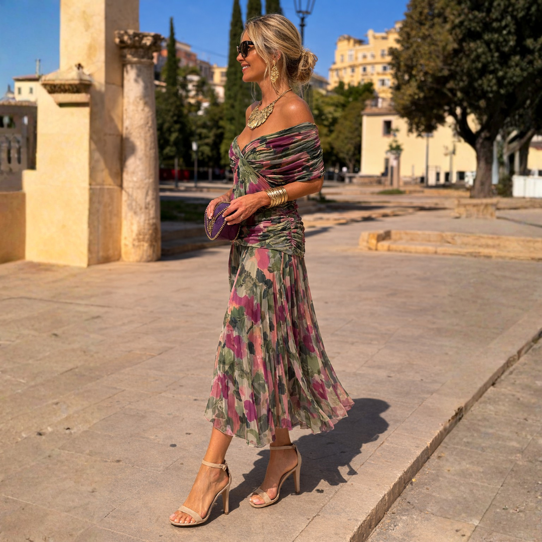 ROSA – Chiffon Maxi Dress