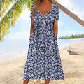 KAYLA™ – Floral Breeze Midi Dress