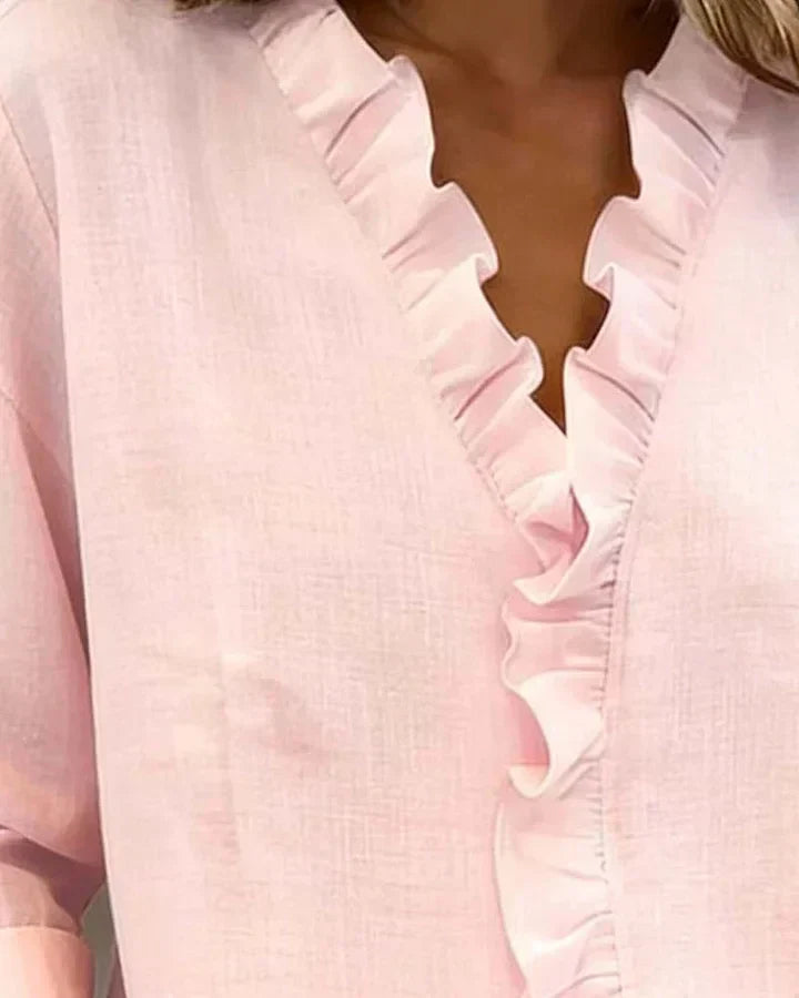 Indie | Blouse with Ruffles
