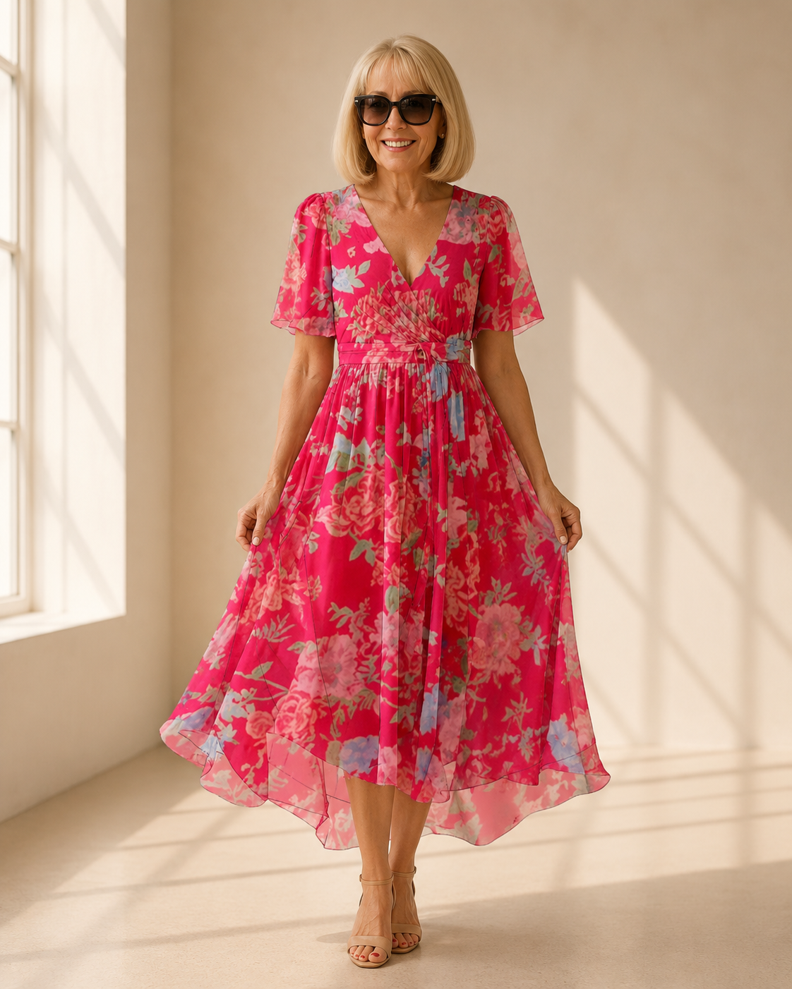 Naomie – Elegant Summer Dress