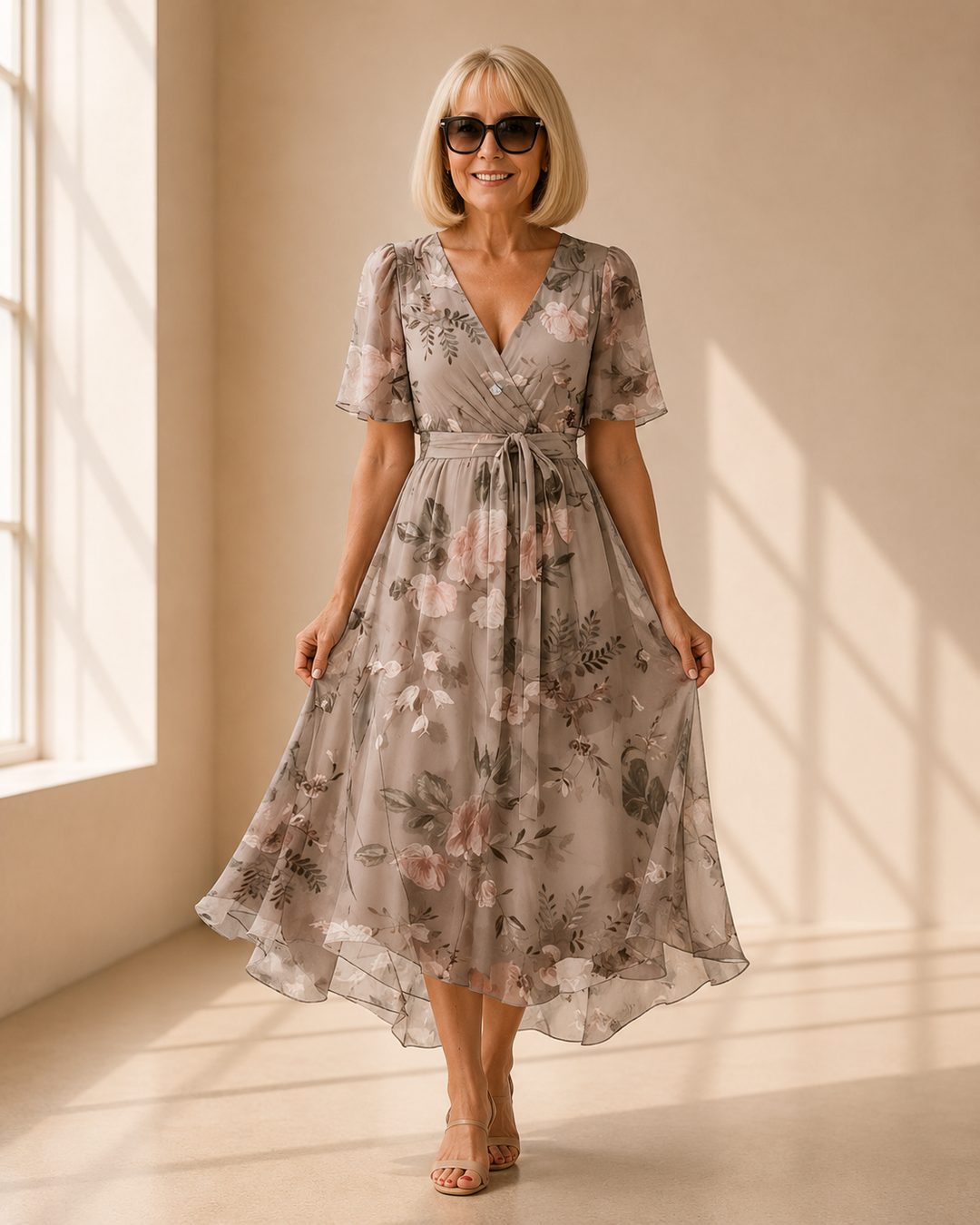 Naomie – Elegant Summer Dress