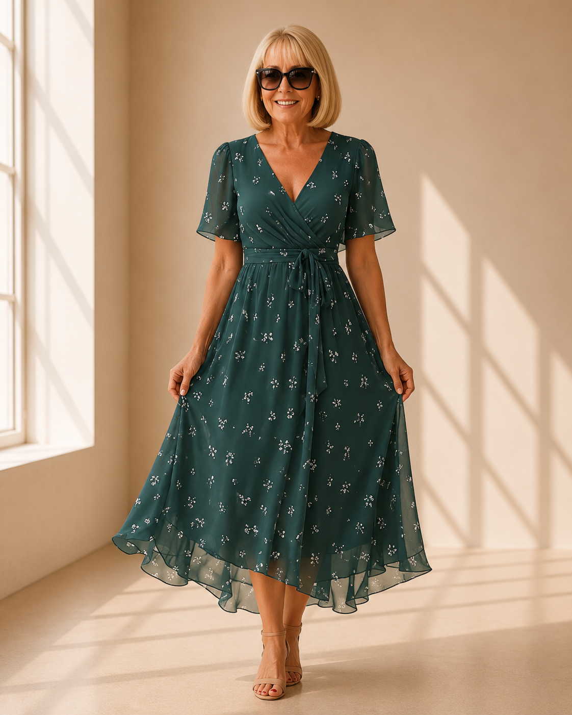 Naomie – Elegant Summer Dress