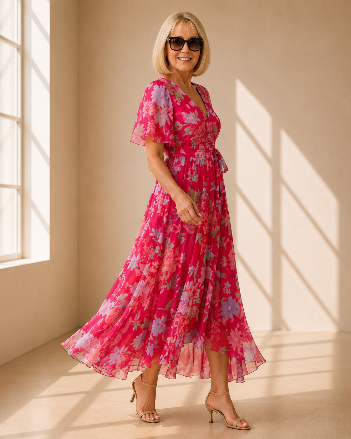 Naomie – Elegant Summer Dress
