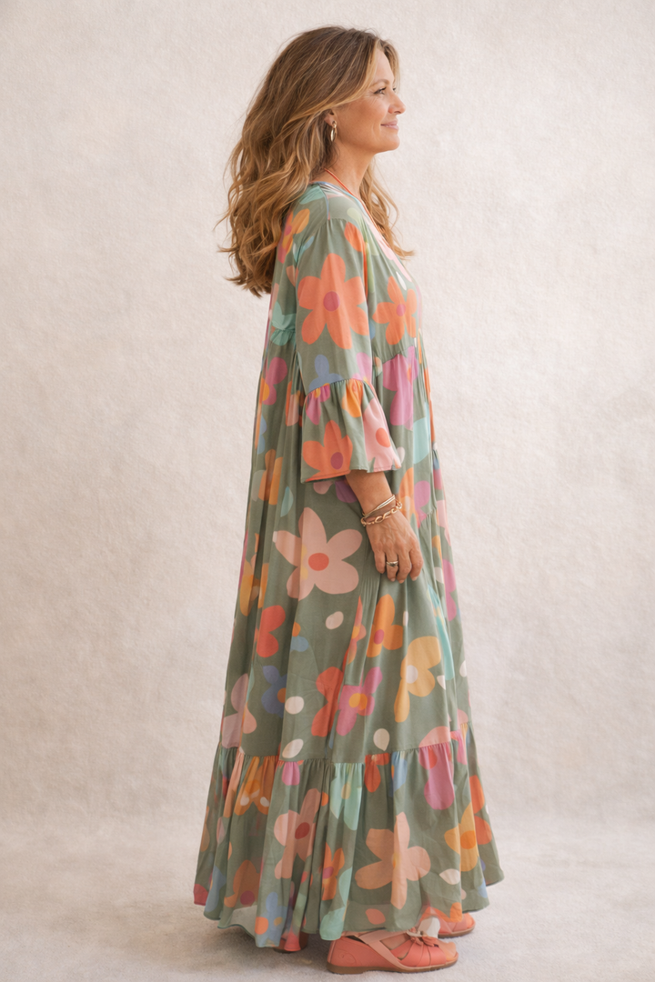 Floral Dream | Relaxed Fit Maxi Dress