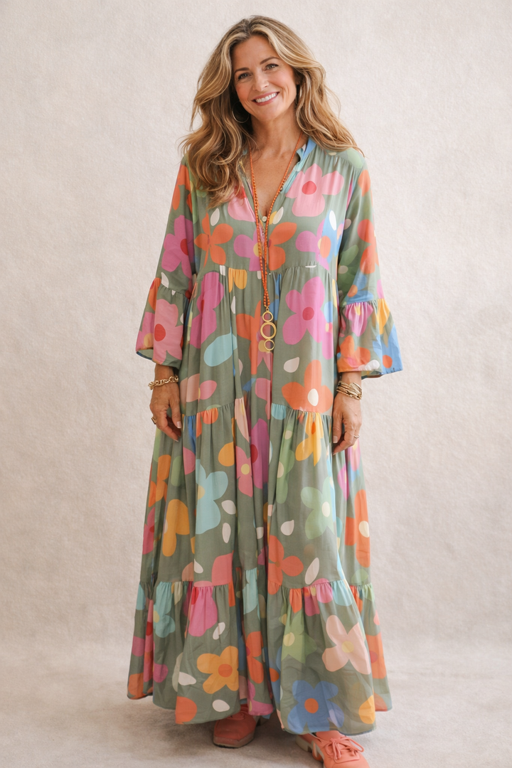 Floral Dream | Relaxed Fit Maxi Dress