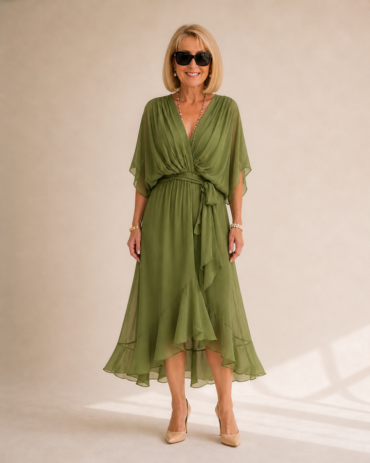 Monica | V-neck dress