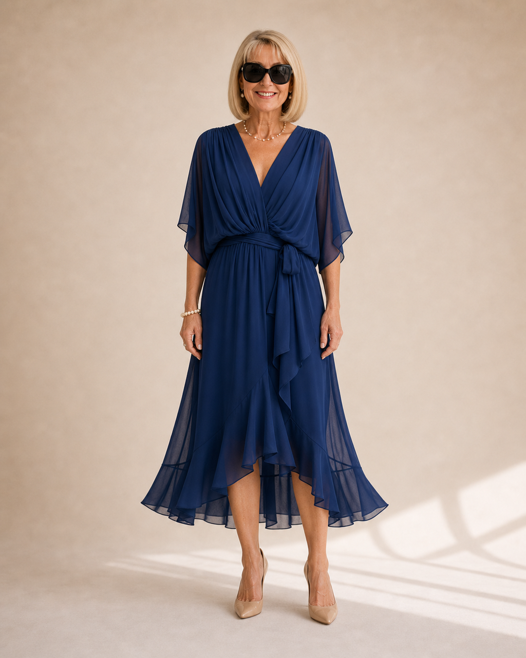 Monica | V-neck dress