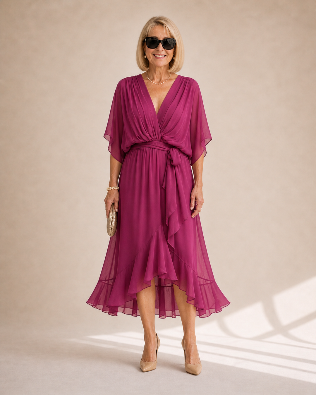 Monica | V-neck dress