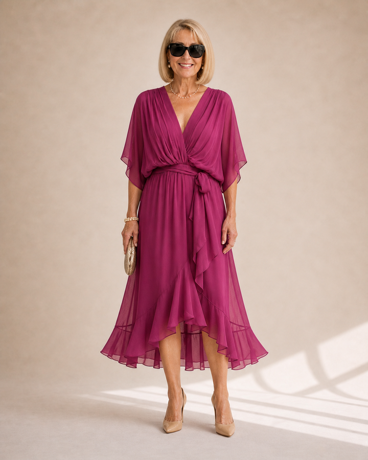 Monica | V-neck dress