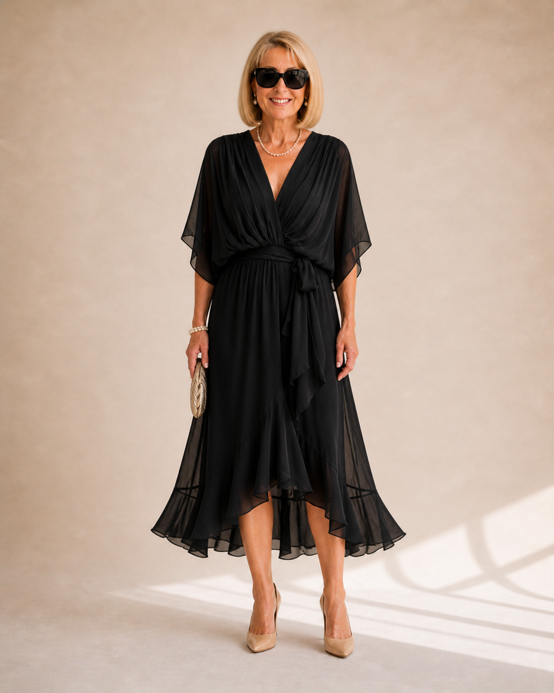 Monica | V-neck dress