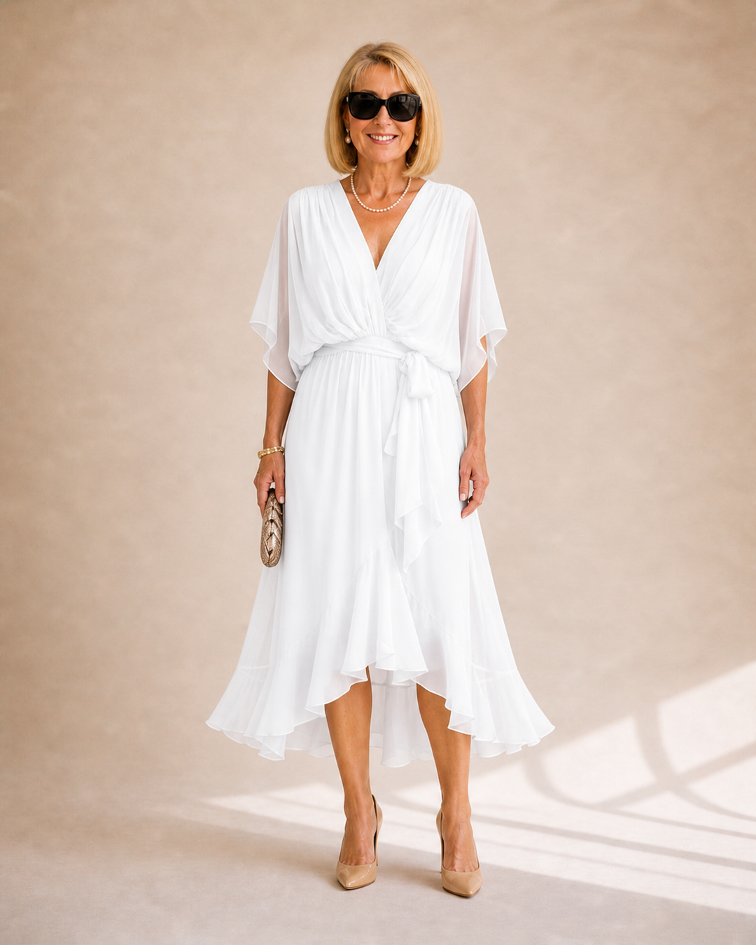 Monica | V-neck dress