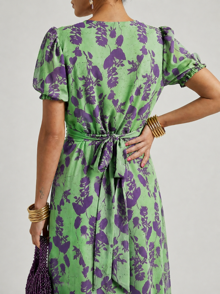 Virel | Relaxed Floral Midi Dress