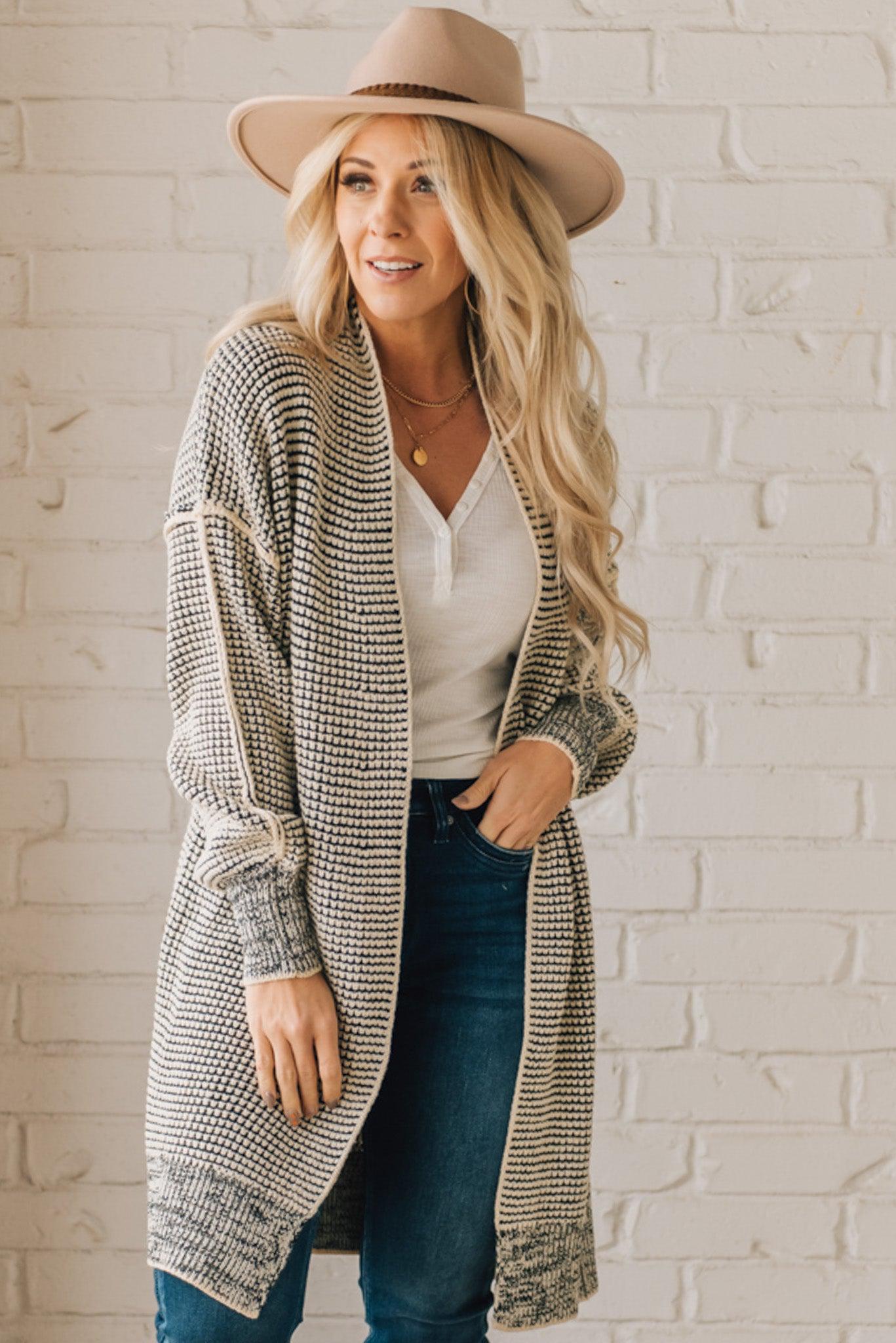 Luna - Knit Oversized Cardigan
