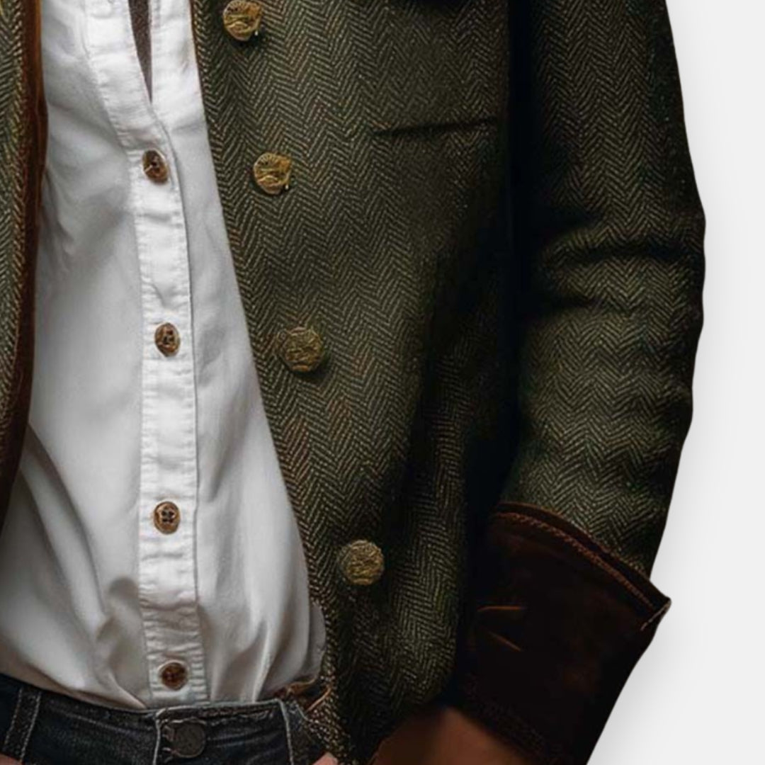Elegant Jacket Stylish with Velvet Details