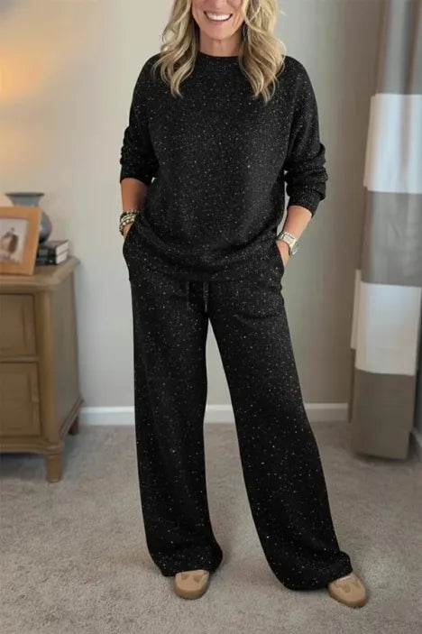 Keira™ | Cozy Shimmer Lounge Set