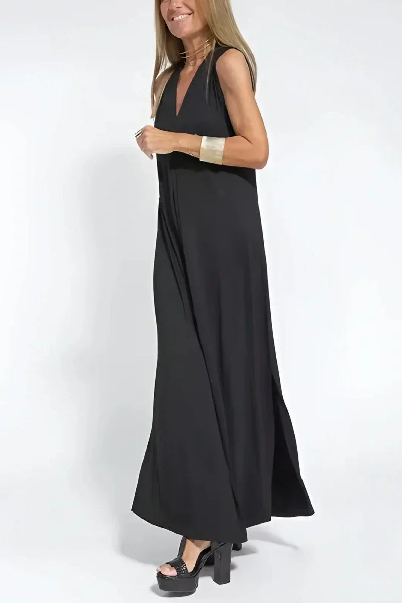 CLARA™ -Stylish Maxi Dress with Free Cardigan