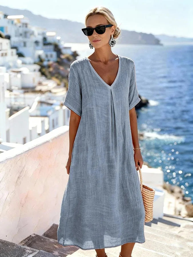 Wrenley Relaxed Flowing Maxi Dress