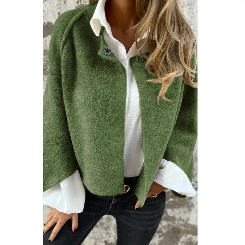 Tess - Premium Modern Wool Cardigan