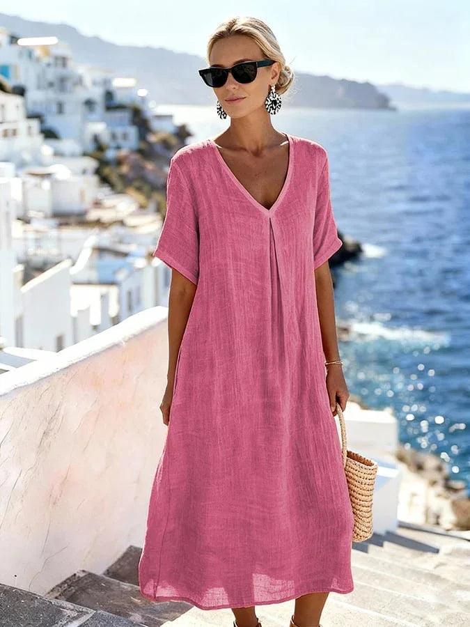 Wrenley Relaxed Flowing Maxi Dress