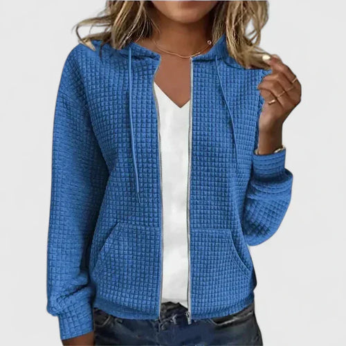 ARIANNA – ELEGANT JACKET WITH WAFFLE TEXTURE
