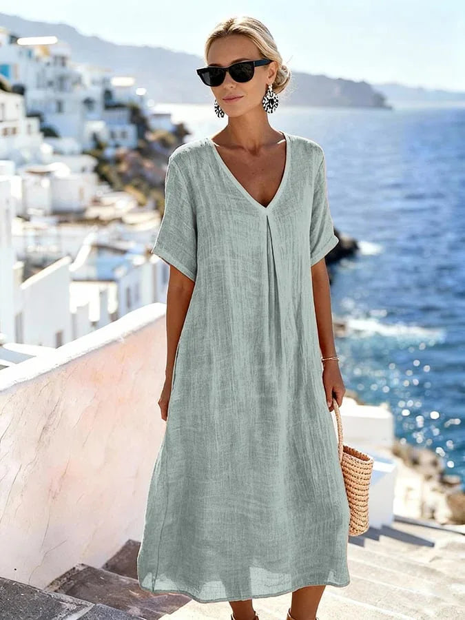 Wrenley Relaxed Flowing Maxi Dress