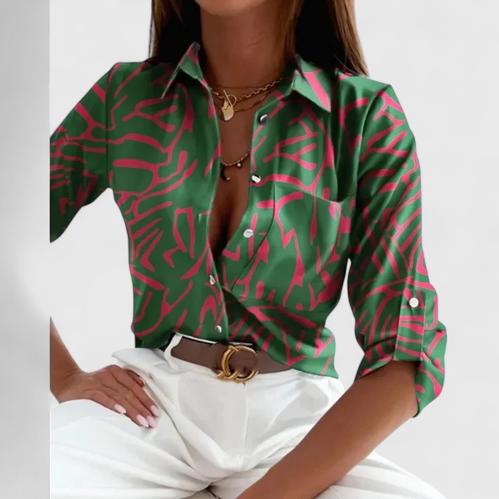 Annie | Elegant Long Sleeve Blouse
