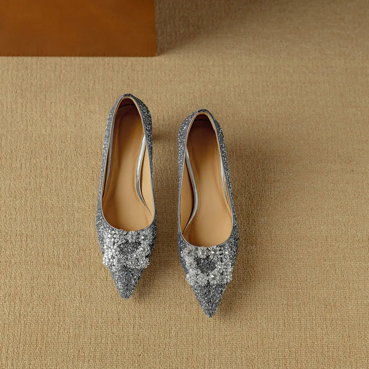 Annie | Gloria Glitter Pumps