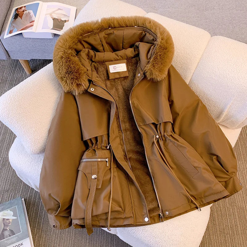 Cozzali – Fleece-Lined Hooded Puffer